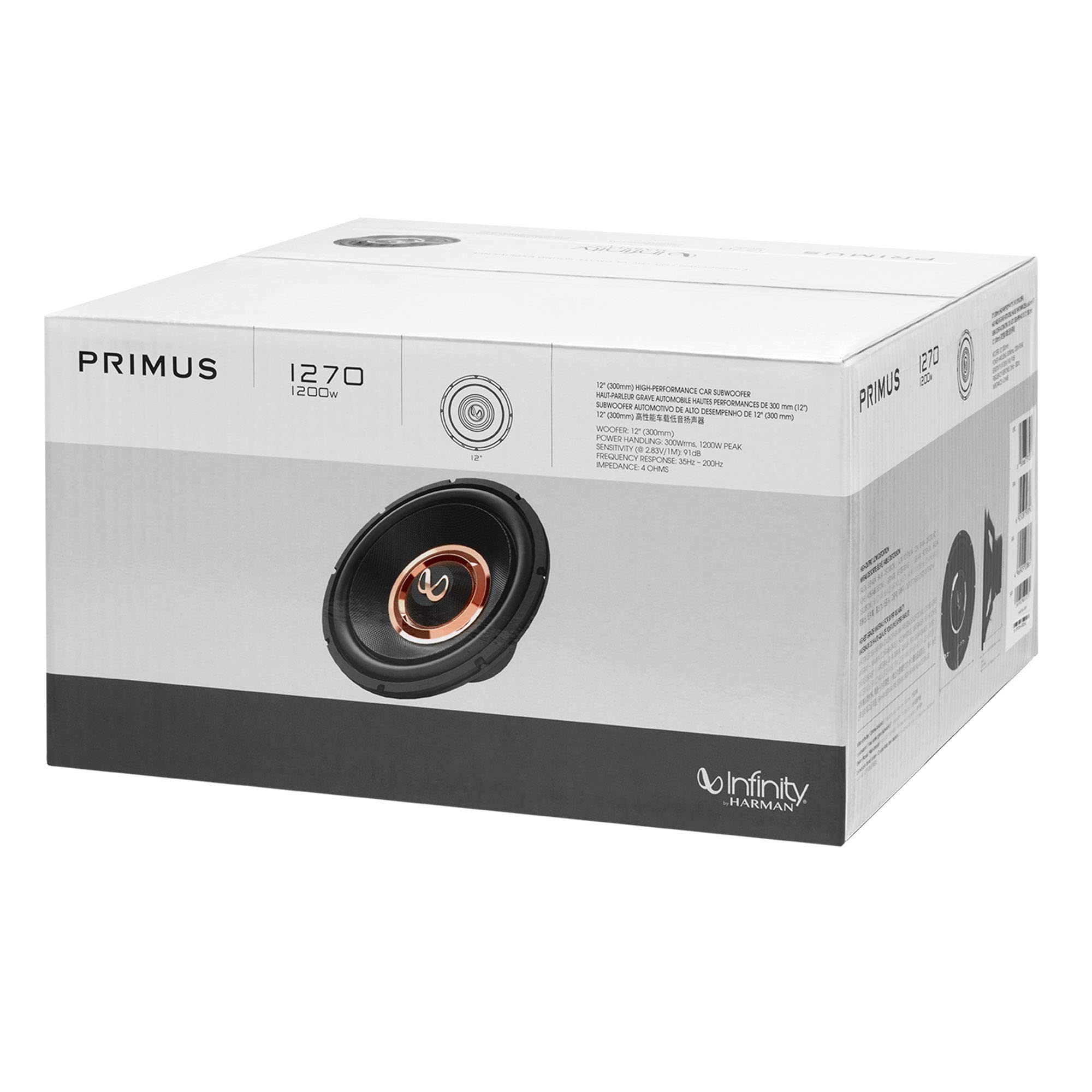 Amazon.com: Infinity PRIMUS-1270 Primus 12 Inch Subwoofer